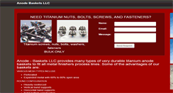 Desktop Screenshot of anodebaskets.net